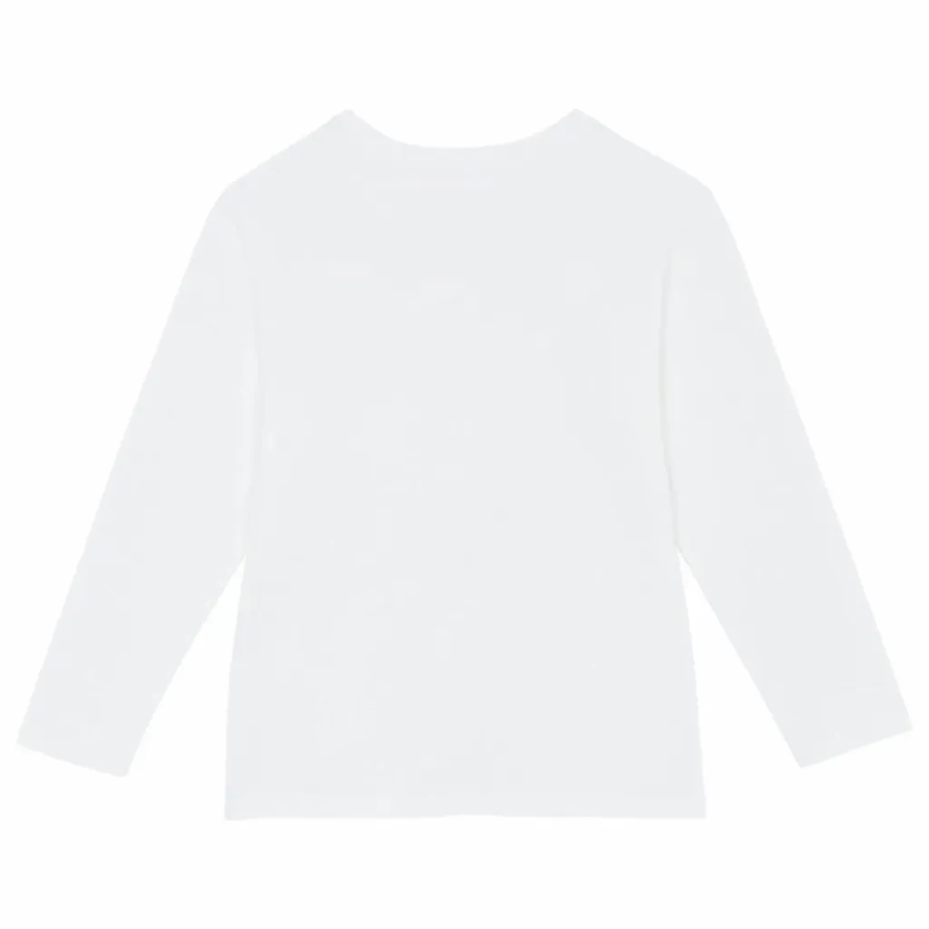 Discount Tartine et Chocolat T-shirt Ski | Blanc