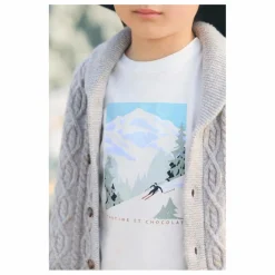 Discount Tartine et Chocolat T-shirt Ski | Blanc