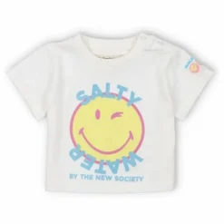 the new society T-shirt Smiley Baby |