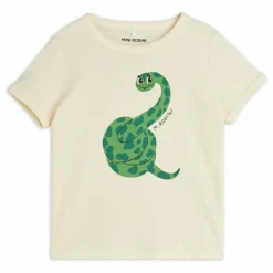Hot Mini Rodini T-Shirt Snake Coton Bio | Blanc