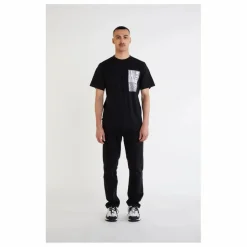 Homme Avnier T-Shirts, Chemises|T-Shirt Source Black Mire Coton Bio |