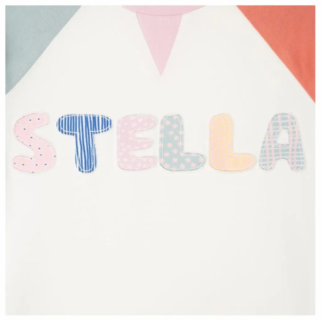 Stella McCartney Kids T-shirt Stella Colorblock | Ivoire