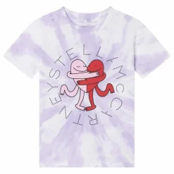 Stella McCartney Kids T-shirt Stella Tie And Dye | Lilas tLilas Hot