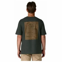 Homme Patagonia T-shirt Strataspire Responsibili Fibres Recyclées |