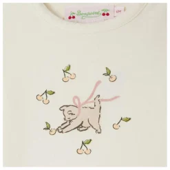 Outlet Bonpoint T-shirt Tahsina Coton Bio | Ecru