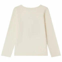 Bonpoint T-shirt Tidjane Paris Jersey Coton Bio | Ecru Best