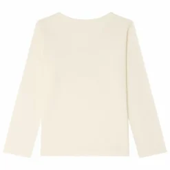 Discount Bonpoint T-shirt Tidjiane Poires Jersey Coton Bio | Ivoire