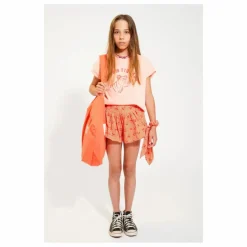 Piupiuchick T-shirt Tiger | Rose pêche Hot