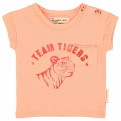 Piupiuchick T-shirt Tiger | Rose pêche Hot