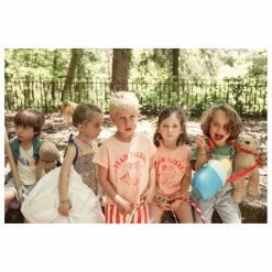 Piupiuchick T-shirt Tiger | Rose pêche Hot