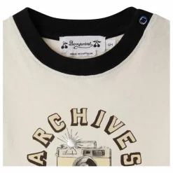 Hot Bonpoint T-shirt Tom Coton Bio | Ivoire