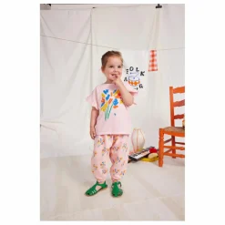 Bobo Choses Blouses, T-Shirts|T-Shirt Volants Coton Bio Feux d'Artifice |