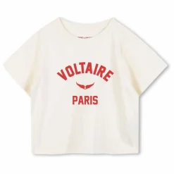 Zadig & Voltaire T-shirt Voltaire Paris Coton Bio | Ivoire