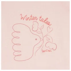 Bonton T-shirt Winter Tales | Rose poudré Sale
