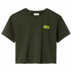 Hot American Vintage T-shirt Ykobow Loose | Vert kaki