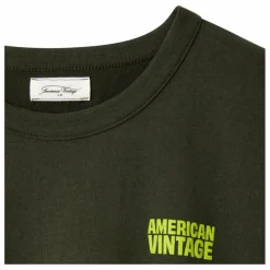 Hot American Vintage T-shirt Ykobow Loose | Vert kaki
