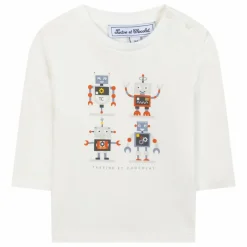 Best Tartine et Chocolat T-shirts Robots | Blanc