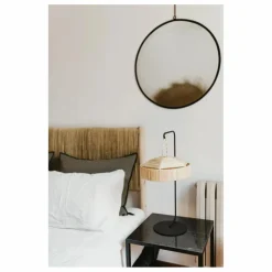 Cosydar Tête de lit en bois brut et palme