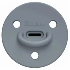 Clearance Elhée Tétine en silicone médical Choochoo | Bleu gris