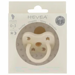 Hevea Tétine physiologique en caoutchouc naturel | Crème Discount