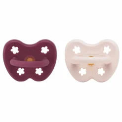 Hevea Tétines|Puériculture|Tétines physiologiques en caoutchouc naturel - Lot de 2 |