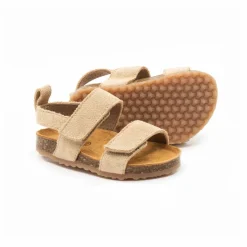 Hot Pèpè Two Con Me - Sandales Double Scratchs | Beige