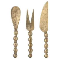 Bloomingville Ustensiles à fromage Haolin - Set de 3 |