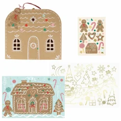 Meri Meri Valise de jeux Gingerbread Marron