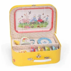 Discount Moulin Roty Valise thé métal La Grande Famille Multicolore