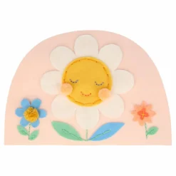 Meri Meri Valisette avec fleurs brodées