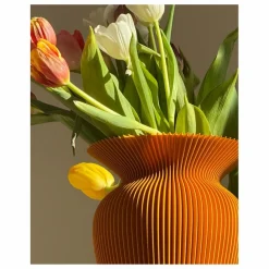 Manu Matters Vase Betty | Jaune moutarde Discount