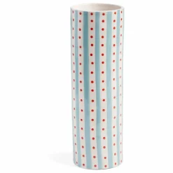 Best &Klevering Vase Clash Dot | Bleu ciel