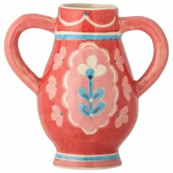 Sale Bloomingville Vase en grès Odina | Rouge