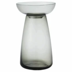 Kinto Vase en verre Aquaculture | Gris Sale