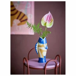 Bloomingville Vases, Objets Déco|Vase Irving en grès |