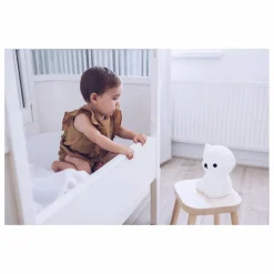 Hot Mr Maria Veilleuse Boris en silicone souple | Blanc