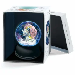 New Djeco Veilleuse Boule à neige Licorne Multicolore
