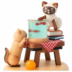 Enfant Wooderful life Veilleuse Chat et Poisson