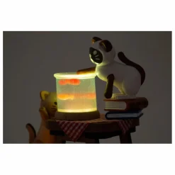 Enfant Wooderful life Veilleuse Chat et Poisson