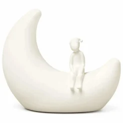 Online Cam Cam Veilleuse Lune | Blanc