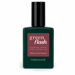 Online Manucurist Vernis à ongles semi-permanent Green Flash - 15 ml | Victoria plum