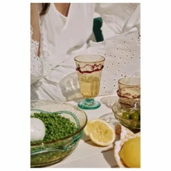 Denise Verre à vin en verre Roméo | Orange Clearance