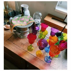 Anna + Nina Verre à vin Gardenia