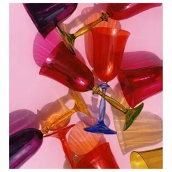 Sale Anna + Nina Verre à vin Paradise Multicolore