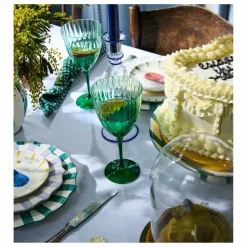 Anna + Nina Art De La Table|Verre à vin forêt délavé |