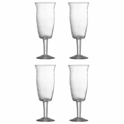 Bloomingville Art De La Table|Verres à vin Asha en verre recyclé - Set de 4 |
