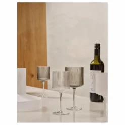 Ferm Living Art De La Table|Verres à vin blanc Ripple - Set de 2