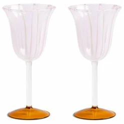 &Klevering Verres à vin Eve - Set de 2 | Rose Discount