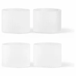 Ferm Living Art De La Table|Verres bas Ripple - Set de 4 |