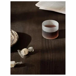 Ferm Living Art De La Table|Verres bas Ripple - Set de 4 |